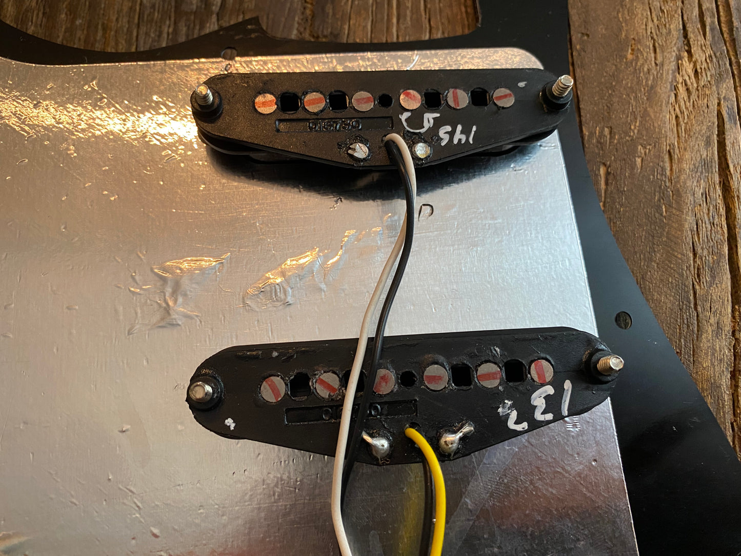 2019 Player Stratocaster Loaded Pickguard | SSS, AlNiCo Single Coils, New Plastics, Orignals Included