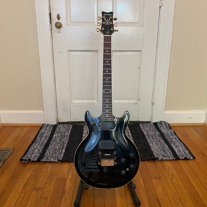 1983 Artist AR100 Husk (Body & Neck) & Tuners | Black, Previous Body Mods