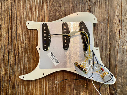 2016 Fender American Standard Stratocaster Loaded PIckguard | Fat 50s, Parchment, Trem Cover & Screws