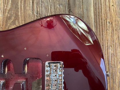 2009 Fender Standard Stratocaster Body + Hardware | Wine Red, Lefty