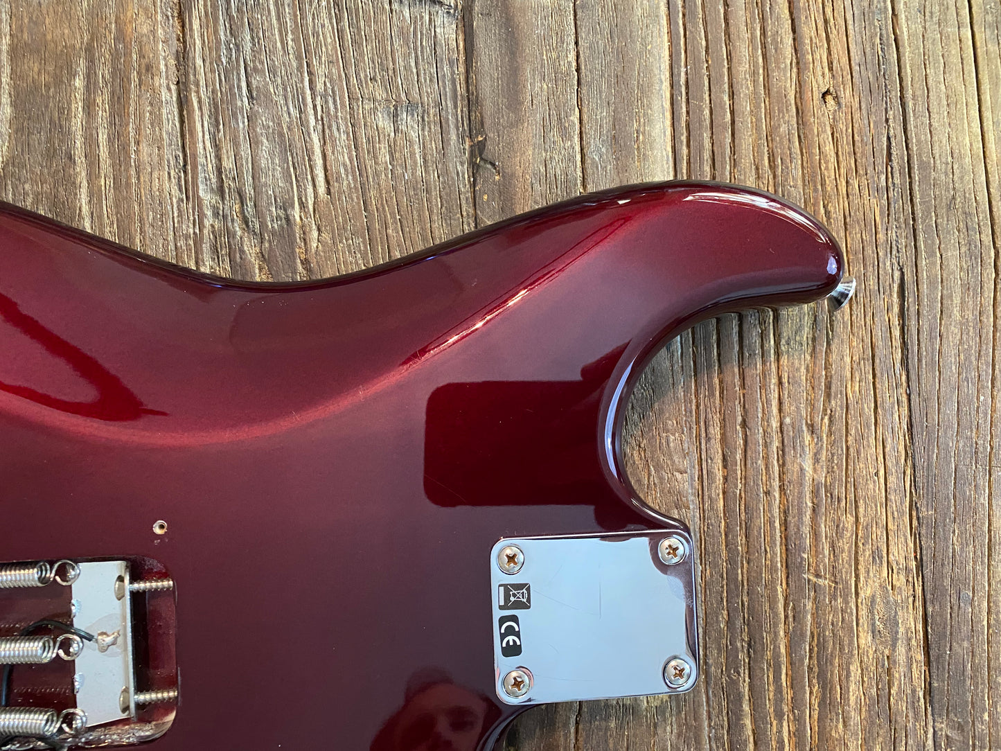 2009 Fender Standard Stratocaster Body + Hardware | Wine Red, Lefty