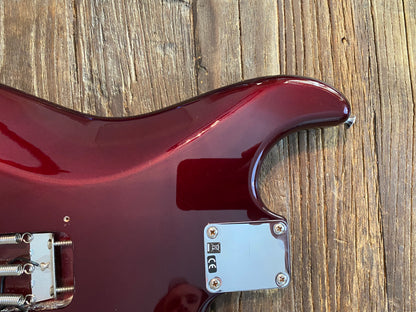 2009 Fender Standard Stratocaster Body + Hardware | Wine Red, Lefty