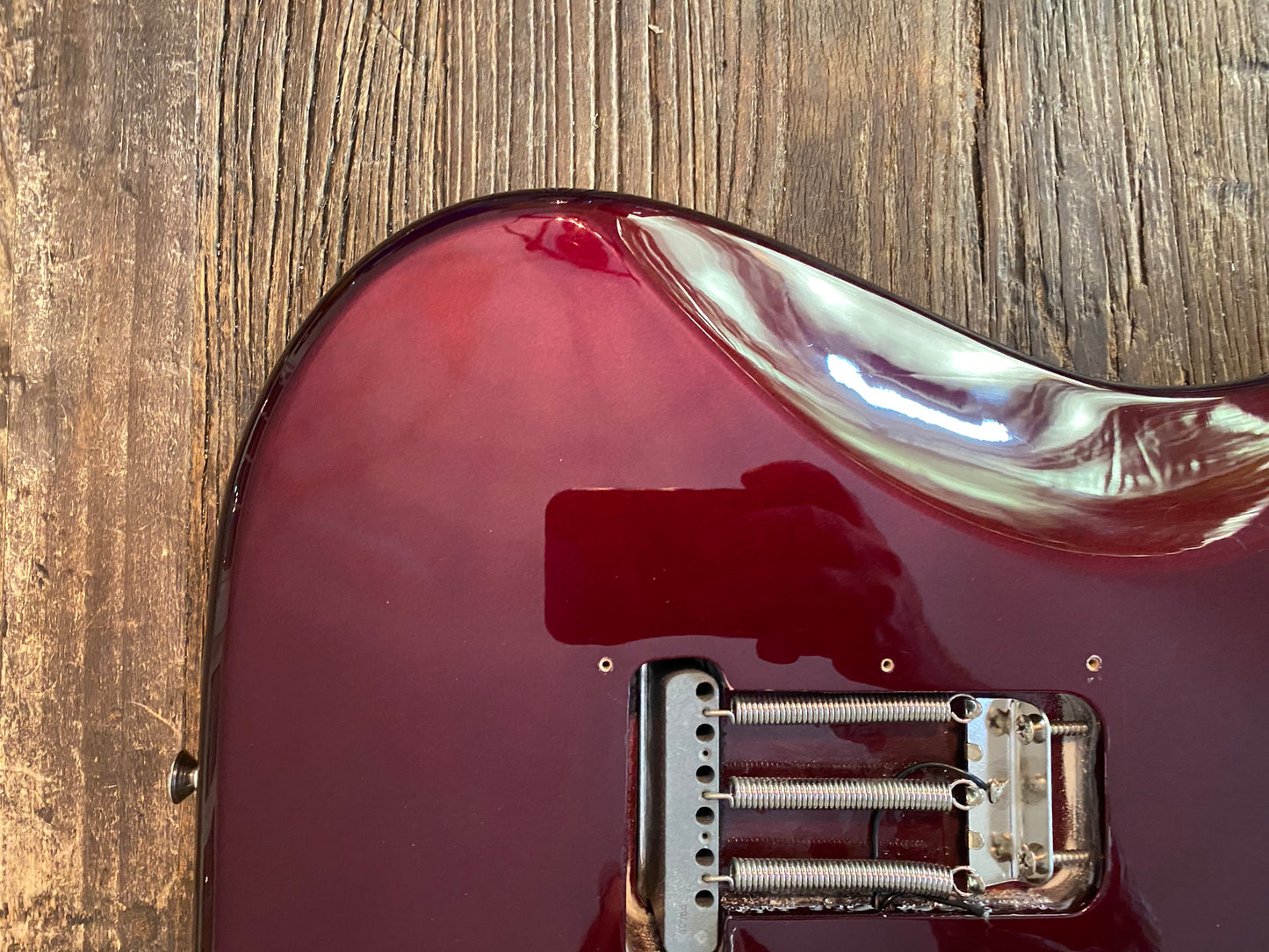 2009 Fender Standard Stratocaster Body + Hardware | Wine Red, Lefty