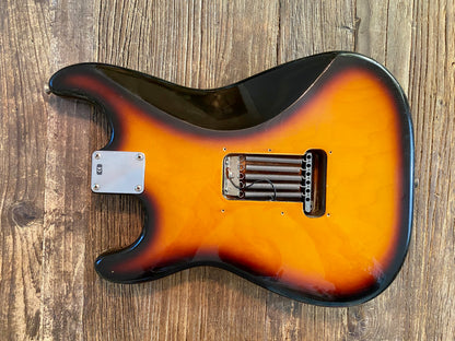 1999 Fender Standard Stratocaster Body + Hardware | 3-Tone Sunburst