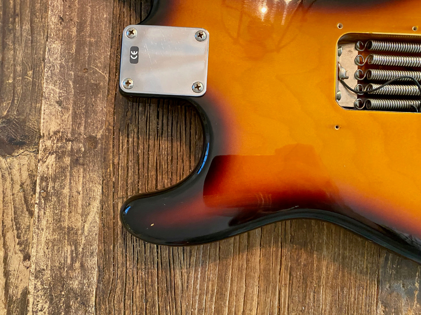 1999 Fender Standard Stratocaster Body + Hardware | 3-Tone Sunburst