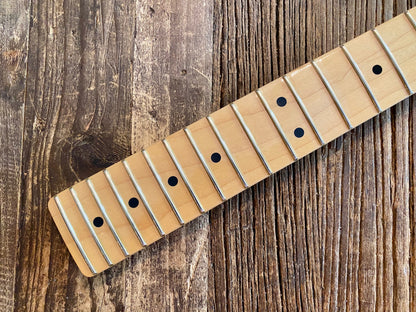 2016 Fender Standard Stratocaster Neck + Staggered Tuners | Maple, 22-Frets