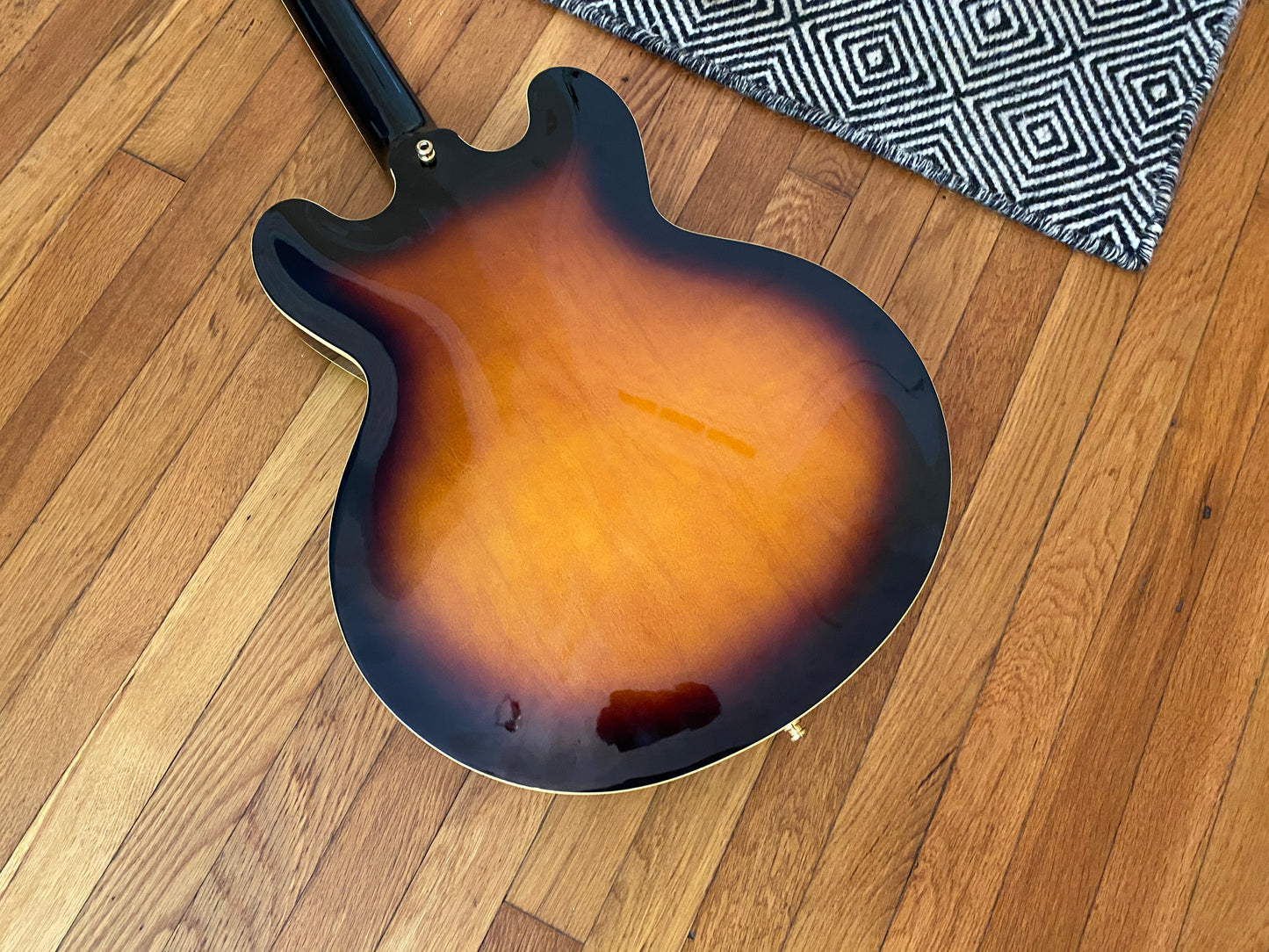 1997 Epiphone Sheraton Pro II MIK | Vintage Sunburst, TKL Hard Case