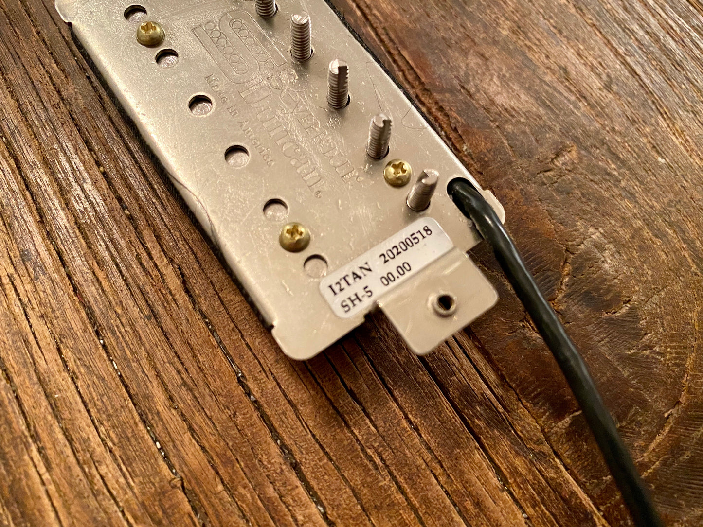 Seymour Duncan SH-5 Custom | Super Clean, Long Lead, Springs & Screws, 13.8 kΩ