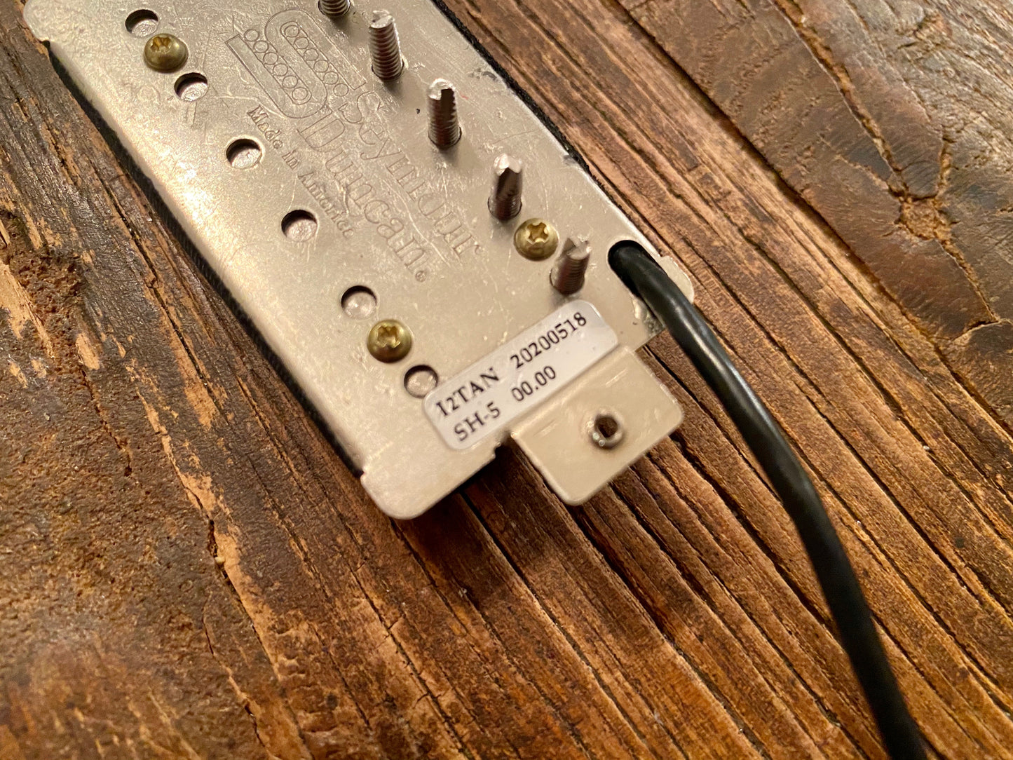 Seymour Duncan SH-5 Custom | Super Clean, Long Lead, Springs & Screws, 13.65 kΩ
