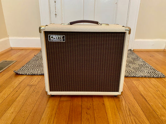 USA Made 1990s Crate Vintage Club 20 VC2110 | 1x10 All Tube Combo, 2 x EL84s, Tube Driven Spring Reverb