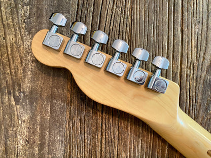 2001 Fender Standard Series Telecaster Neck + Tuners | Maple w/ Vintage Style Frets