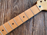 Modified 2001 Fender Standard Series Stratocaster Neck | Vintage Sized Frets, Maple Fretboard,