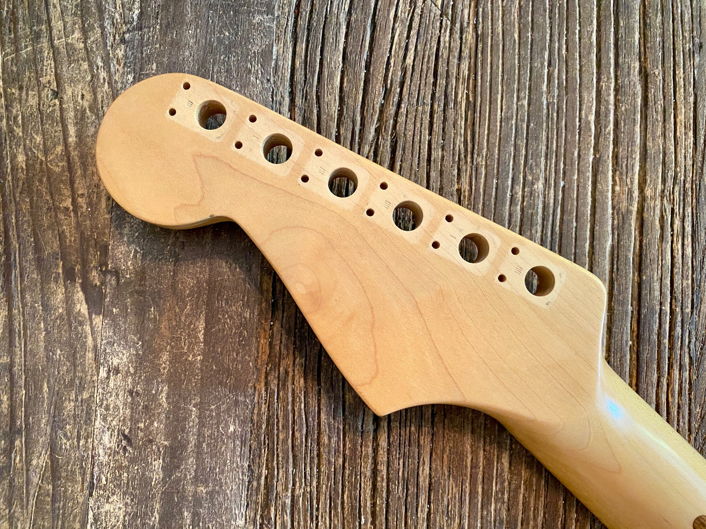 Modified 2001 Fender Standard Series Stratocaster Neck | Vintage Sized Frets, Maple Fretboard,