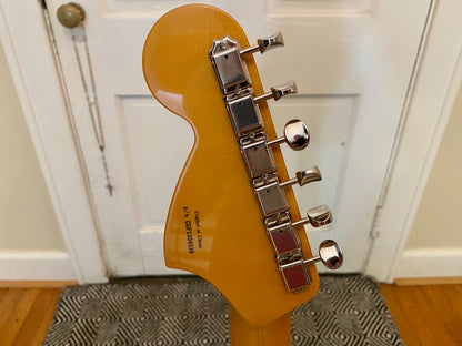 RARE 2014 Fender Modern Player Mustang MP-90 | Honey Burst, P90 Pickups, Fresh Setup, Re-Wire w/ CTS Switchcraft