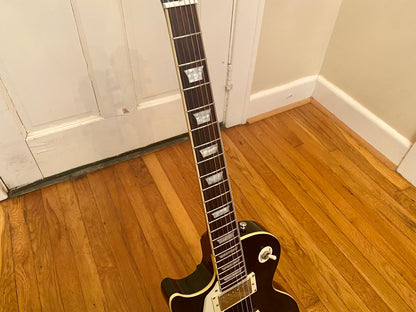 Left-Handed | 2005 Les Paul Standard | Ebony w/ Hard Case