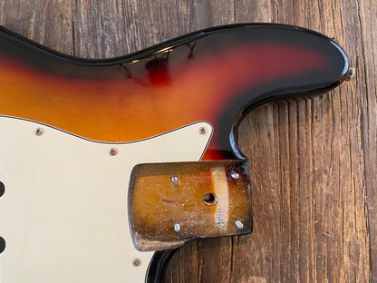 2002 Standard Series Jazz Bass Body + Hardware | 3-Tone Sunburst, Very Clean