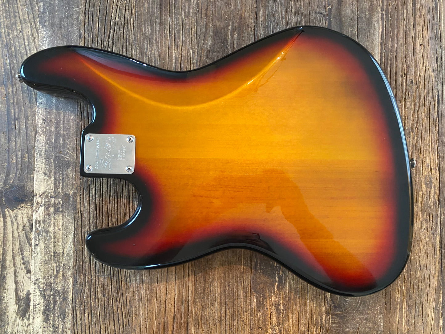 2002 Standard Series Jazz Bass Body + Hardware | 3-Tone Sunburst, Very Clean