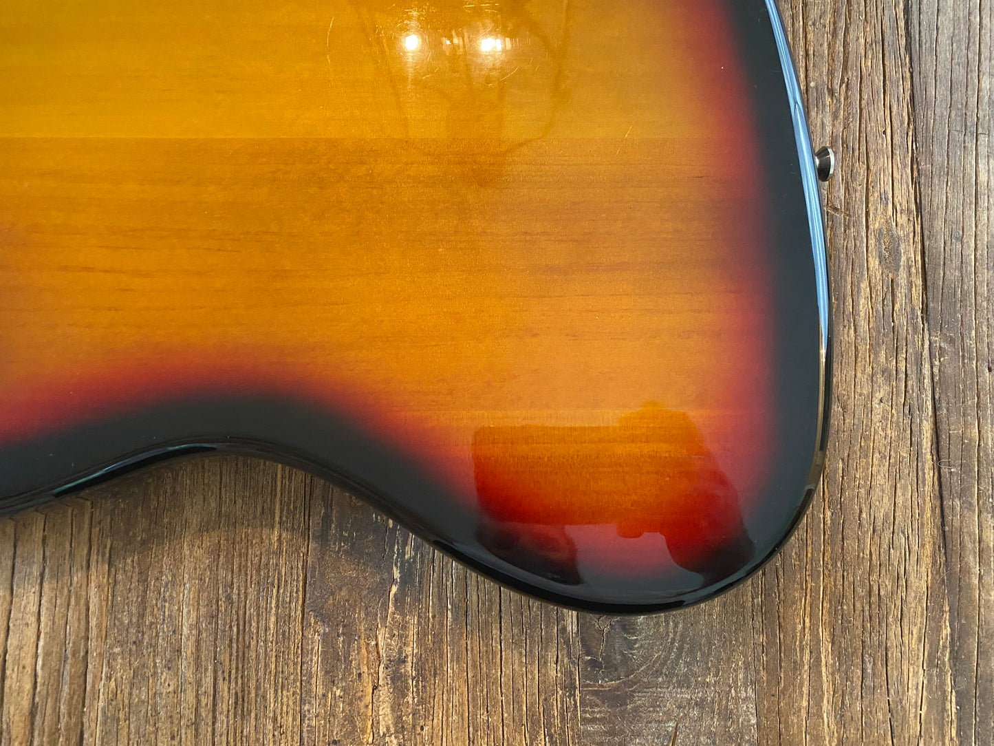 2002 Standard Series Jazz Bass Body + Hardware | 3-Tone Sunburst, Very Clean