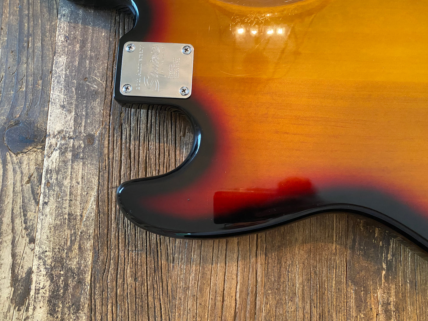 2002 Standard Series Jazz Bass Body + Hardware | 3-Tone Sunburst, Very Clean