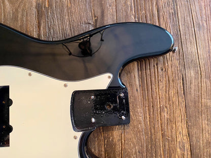 2004 Standard Series Jazz Bass Body + Hardware | Charcoal Black
