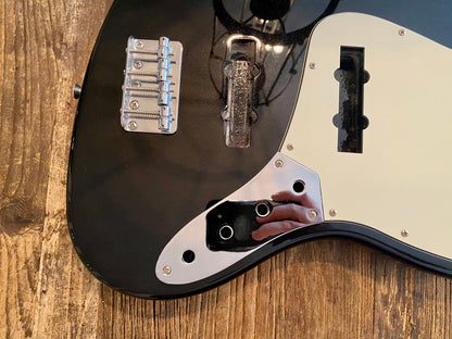 2004 Standard Series Jazz Bass Body + Hardware | Charcoal Black