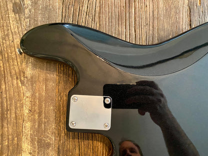 2004 Standard Series Jazz Bass Body + Hardware | Charcoal Black