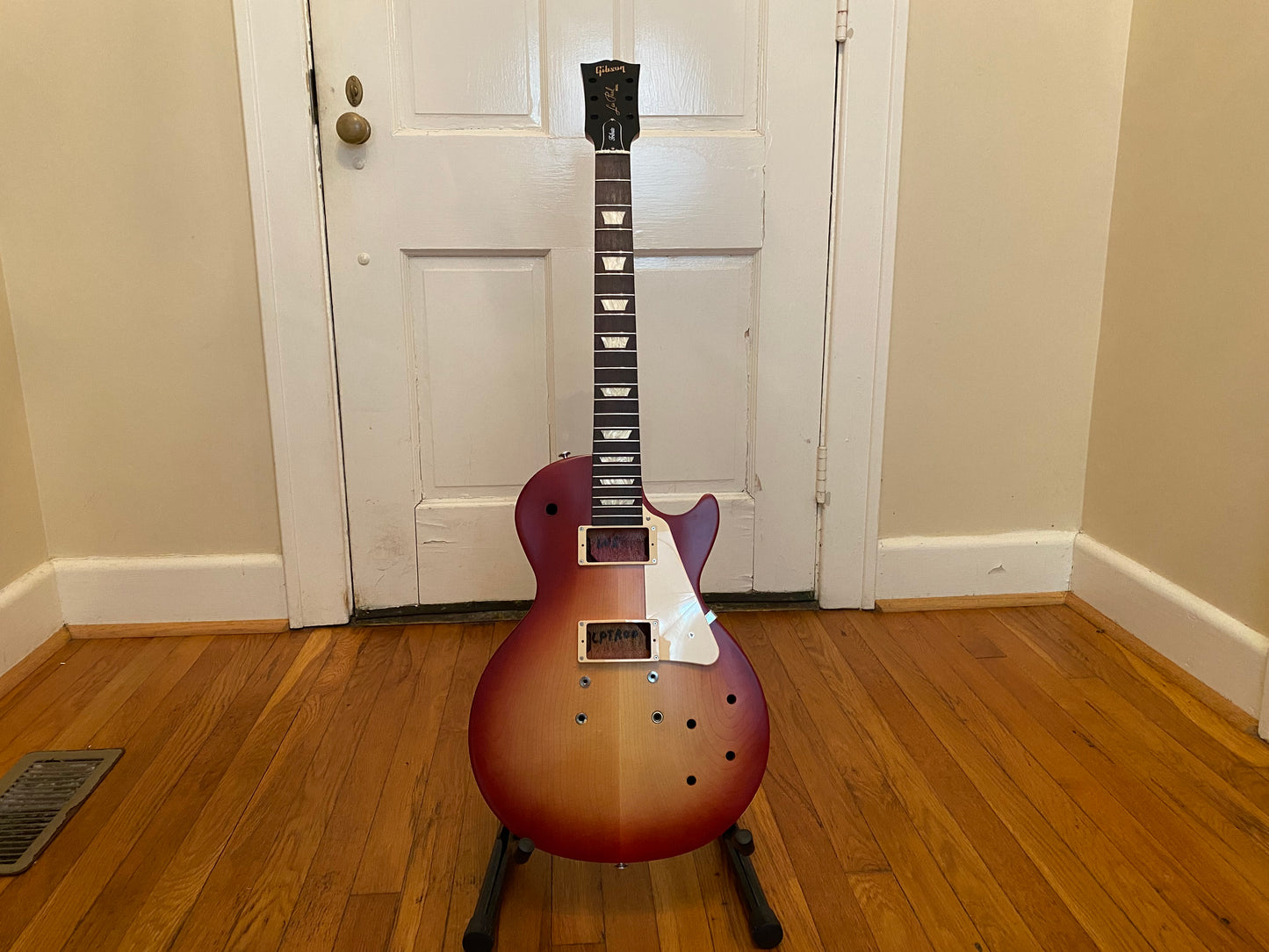 Pristine Condition | 2021 Gibson USA Les Paul Tribute Body & Neck (Husk) | Satin Cherry Sunburst