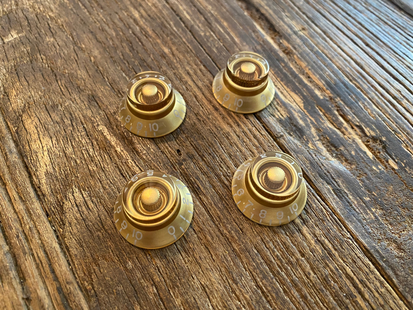 Gibson USA Les Paul Bell knob Set | Gold