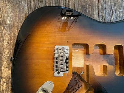 2022 Classic Vibe 50s Stratocaster Body + Hardware | 2-Tone Sunburst, Pristine