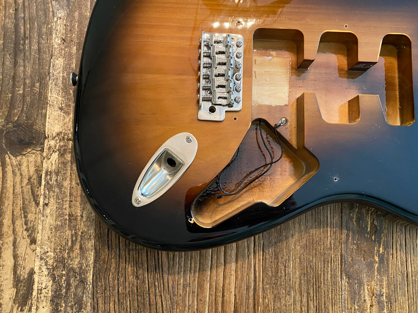 2022 Classic Vibe 50s Stratocaster Body + Hardware | 2-Tone Sunburst, Pristine
