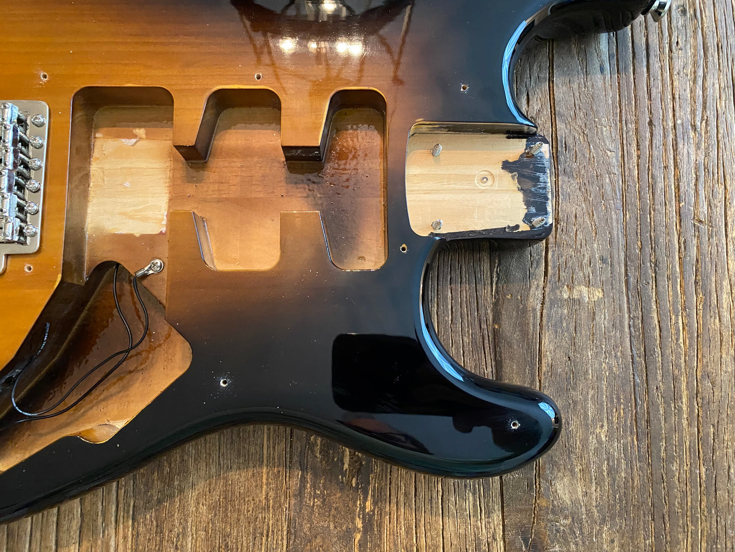 2022 Classic Vibe 50s Stratocaster Body + Hardware | 2-Tone Sunburst, Pristine