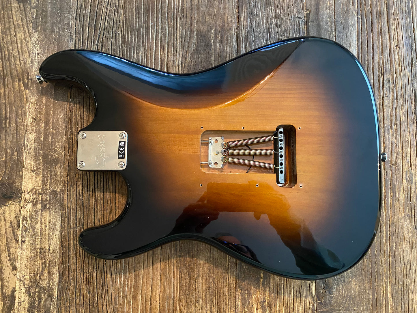 2022 Classic Vibe 50s Stratocaster Body + Hardware | 2-Tone Sunburst, Pristine