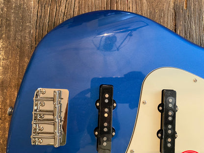 2022 Classic Vibe Late 60s Jazz Bass Loaded Body | Lake Placid Blue, Pristine