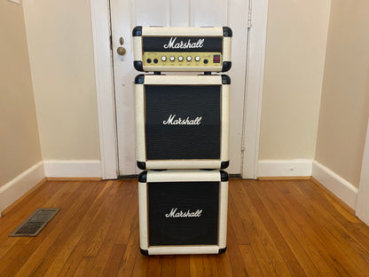 1987 Lead 12 Mini Stack | White / Cream Tolex, Sounds Great