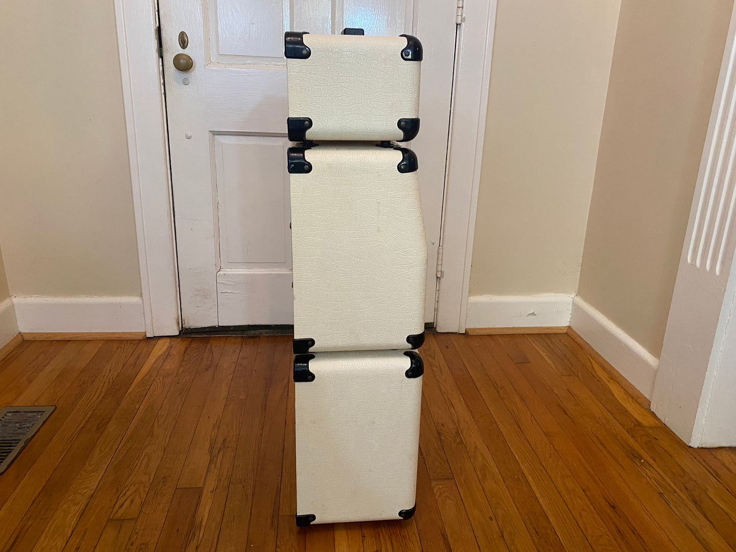 1987 Lead 12 Mini Stack | White / Cream Tolex, Sounds Great