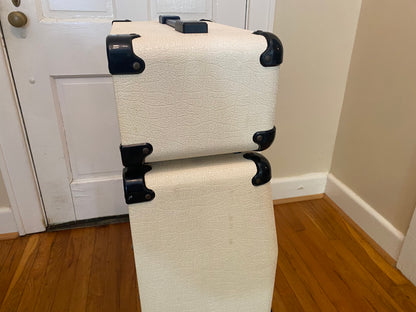 1987 Lead 12 Mini Stack | White / Cream Tolex, Sounds Great