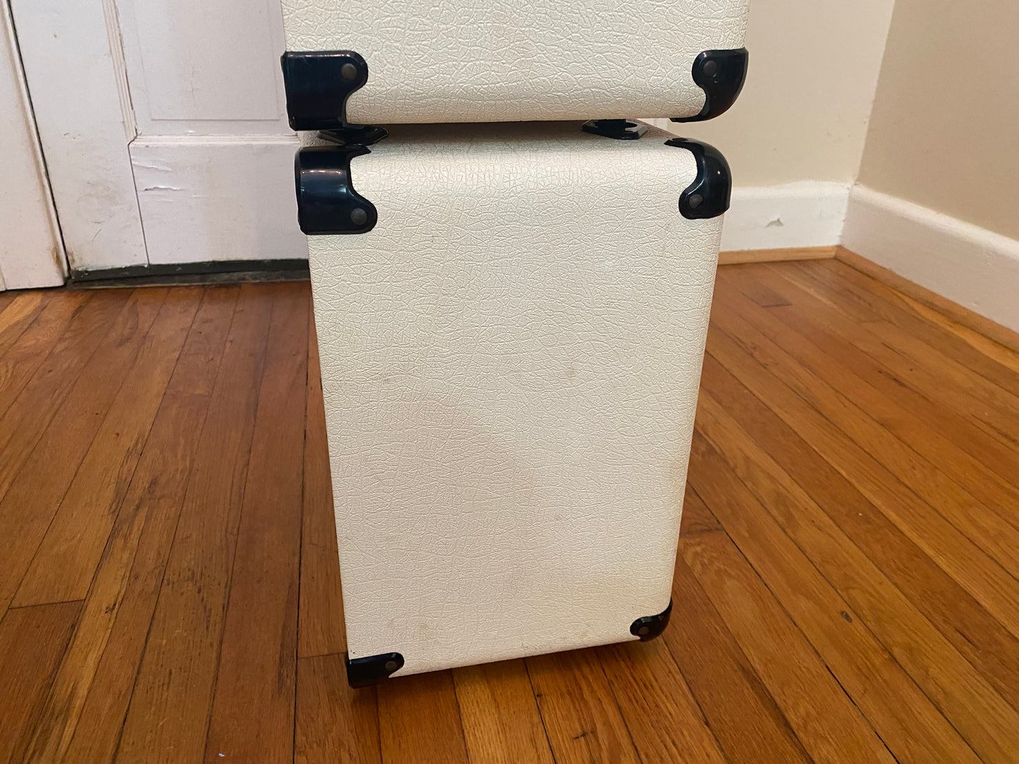 1987 Lead 12 Mini Stack | White / Cream Tolex, Sounds Great