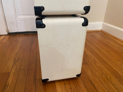 1987 Lead 12 Mini Stack | White / Cream Tolex, Sounds Great