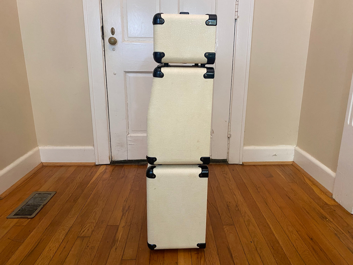 1987 Lead 12 Mini Stack | White / Cream Tolex, Sounds Great