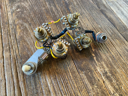 2004 SG Wiring Harness | 300 kΩ Volumes, Switchcraft Toggle & Jack