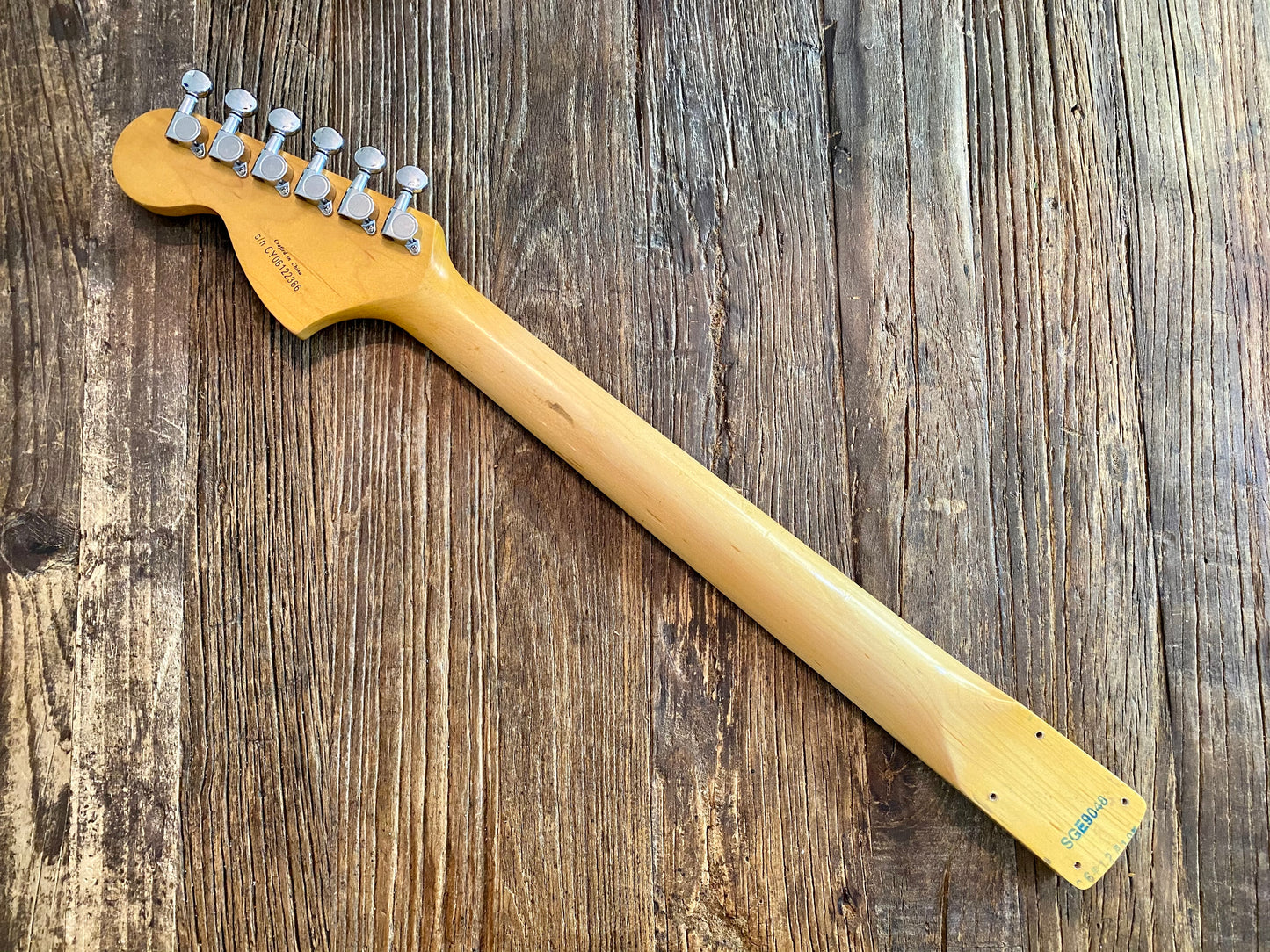 2006 Squier by Fender Jagmaster Neck + Tuners | Rosewood Board, 24" Scale
