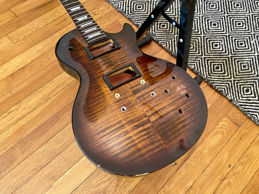 2001 Gibson Les Paul Studio Premium Plus Husk | Desert Burst, Flame Maple Top