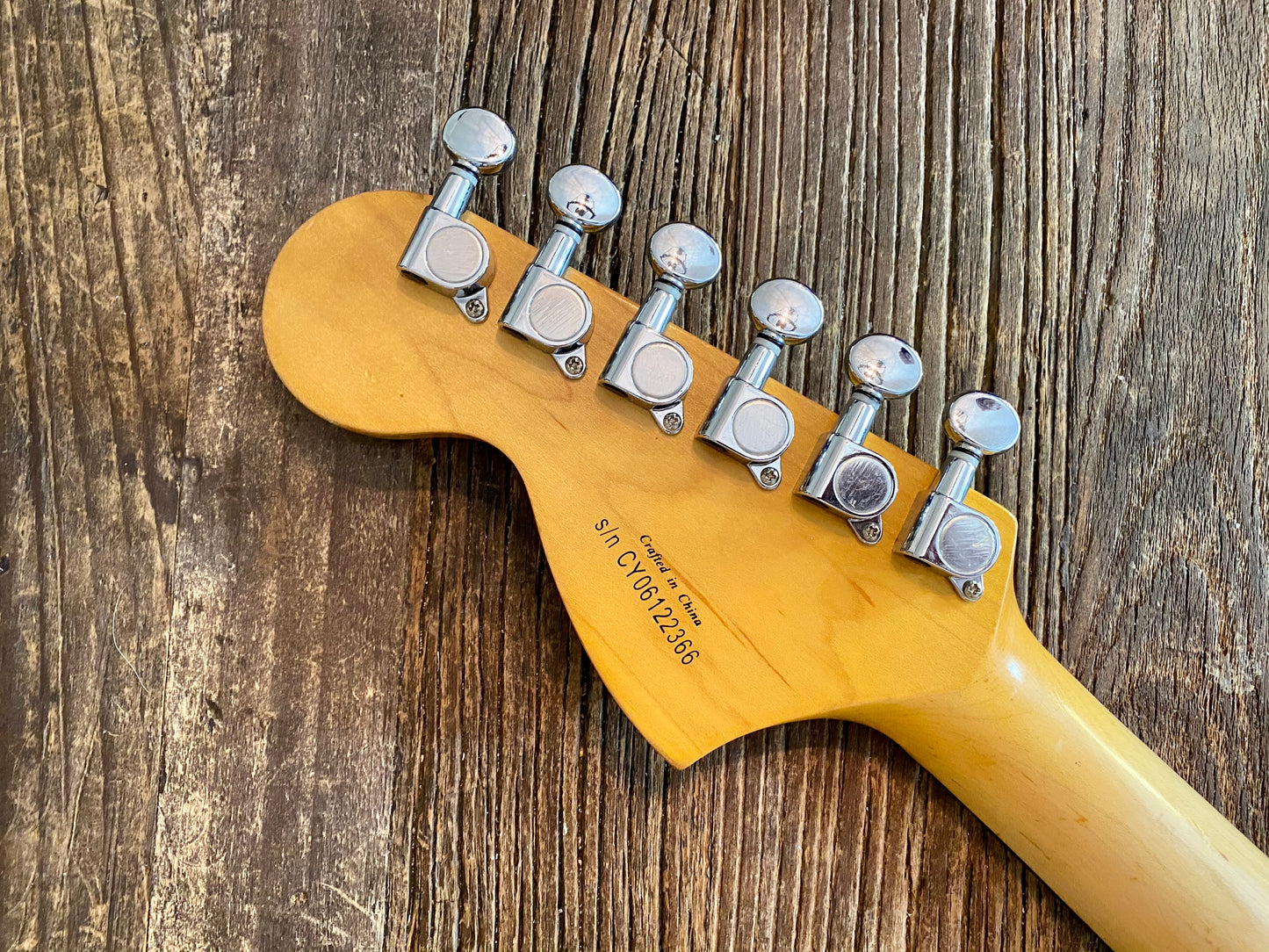 2006 Squier by Fender Jagmaster Neck + Tuners | Rosewood Board, 24" Scale