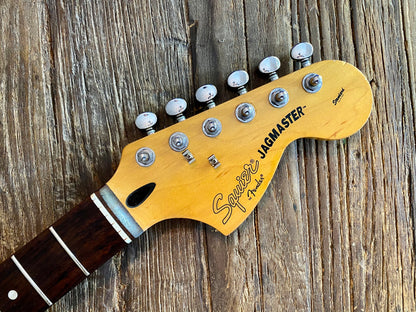 2006 Squier by Fender Jagmaster Neck + Tuners | Rosewood Board, 24" Scale