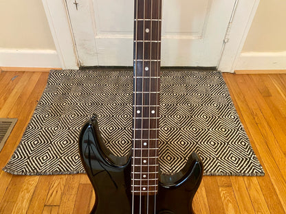 1988 Peavey USA Made Foundation S 4-String P/J Bass | Black, Super Clean