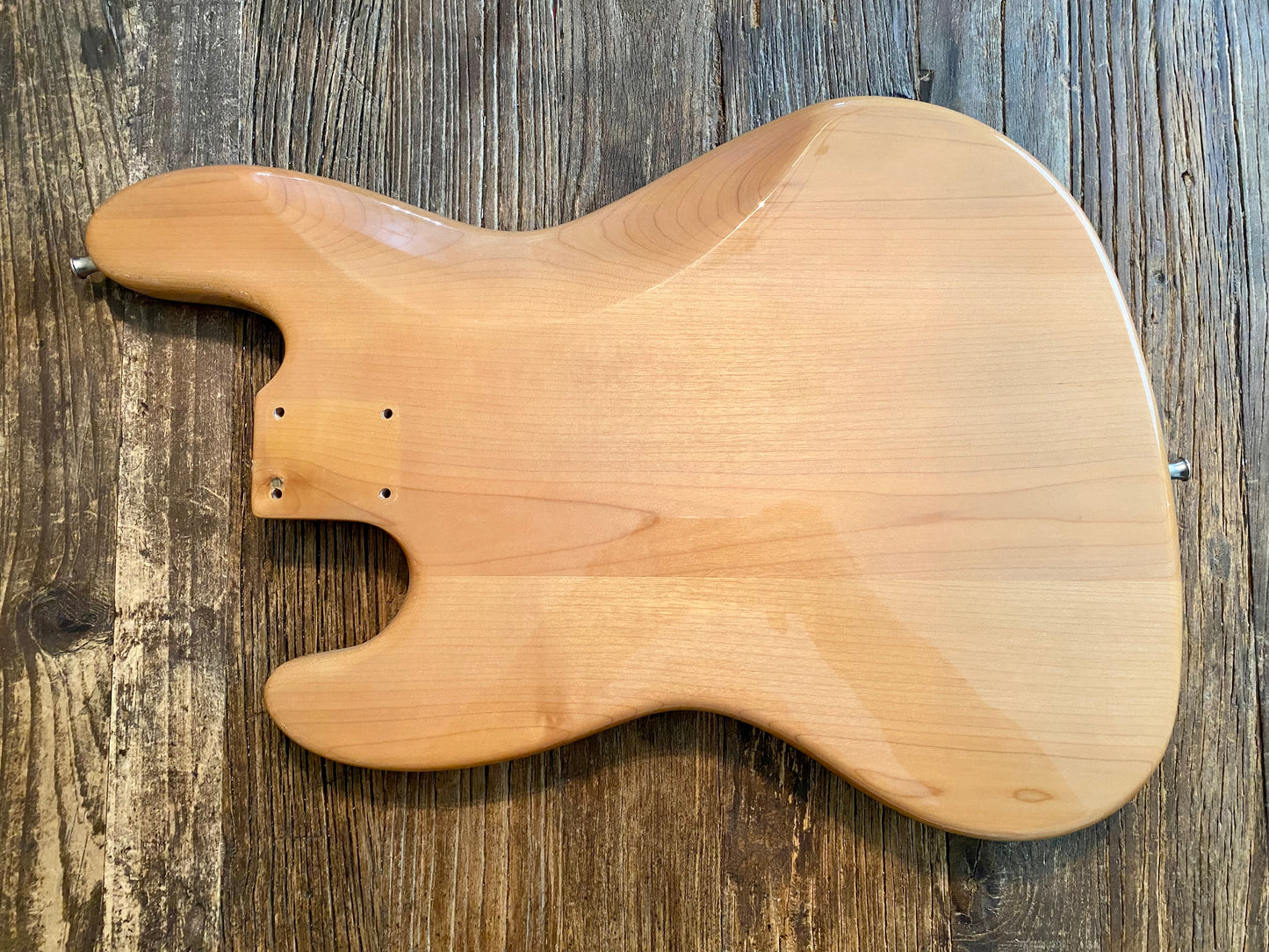 2008 Vintage Modified Jazz Bass Body + Hardware | Natural Finish, 5 lbs 13 oz