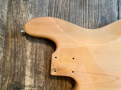 2008 Vintage Modified Jazz Bass Body + Hardware | Natural Finish, 5 lbs 13 oz