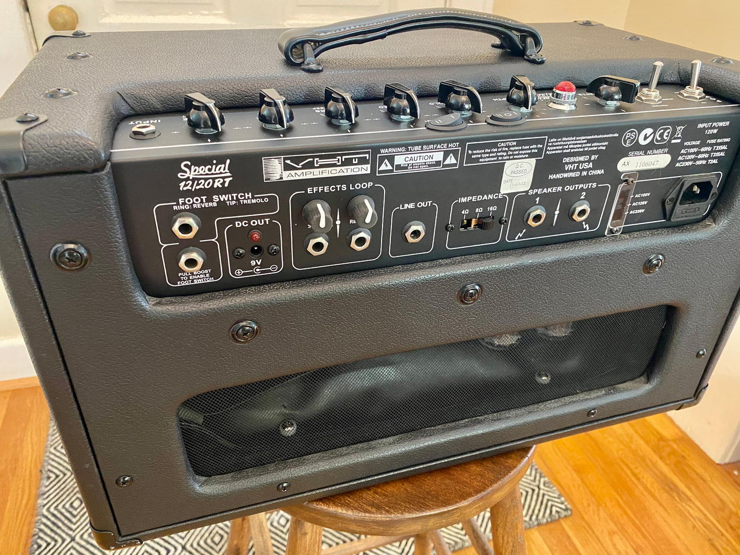 2012 VHT 12/20 Special RT Head | 6V6, EL34, 6L6 Head w/ Tube Spring Reverb & Tremolo
