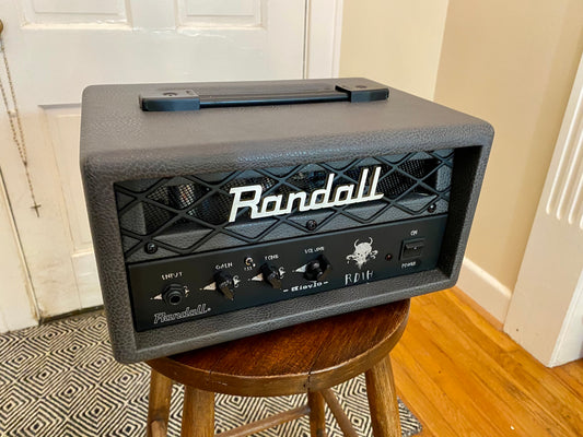 Randall RD1H Diavlo 1w Head | Gray, 12AX7 Preamp, 12AU7 Output, High Gain