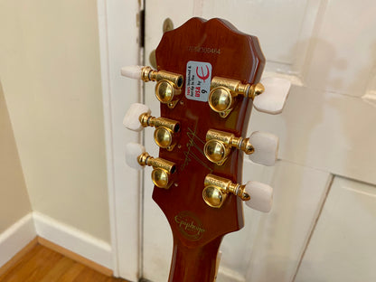 2018 Epiphone Lee Malia Signature RD Artisan | Super Clean w/ COA / Original Gigbag
